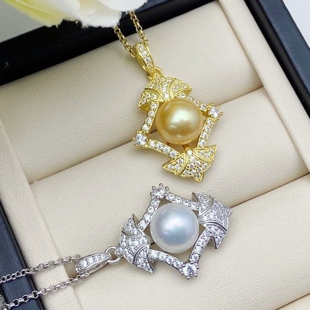 【17】 S 925 Pendant ( Pearl Size :10mm )