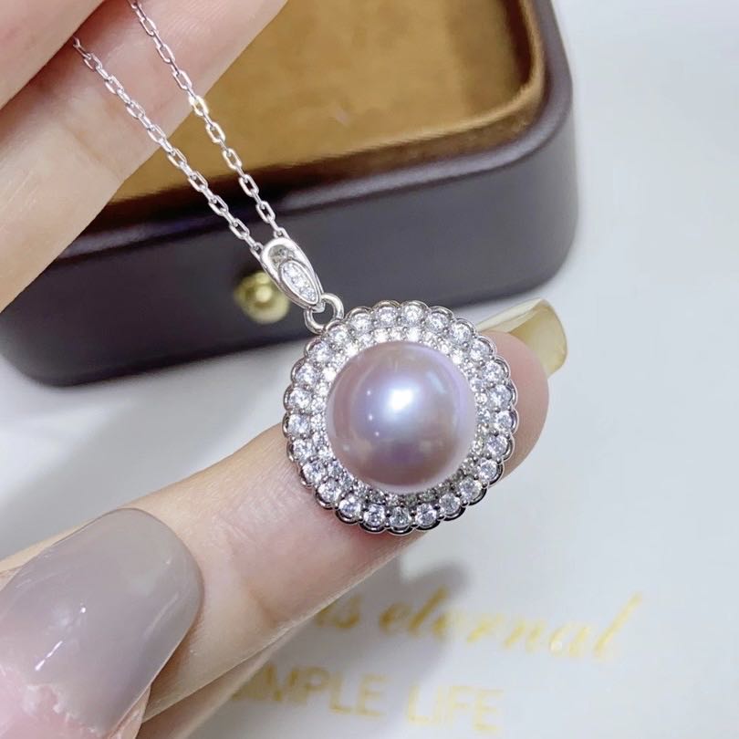 【07】S 925 Pendant ( Pearl Size :10 mm )