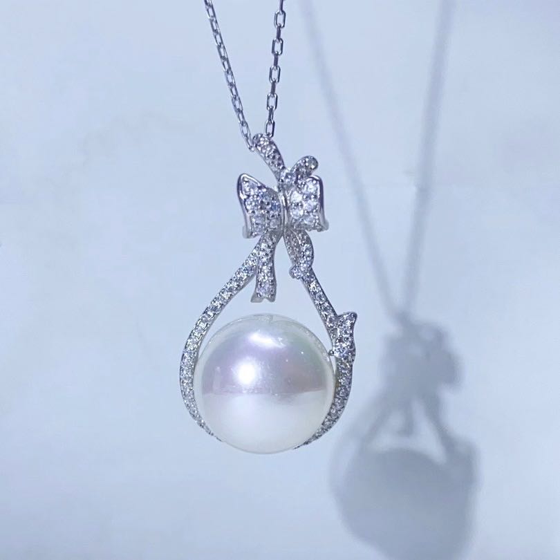 【08】 S 925 Pendant ( Pearl Size :12 mm )