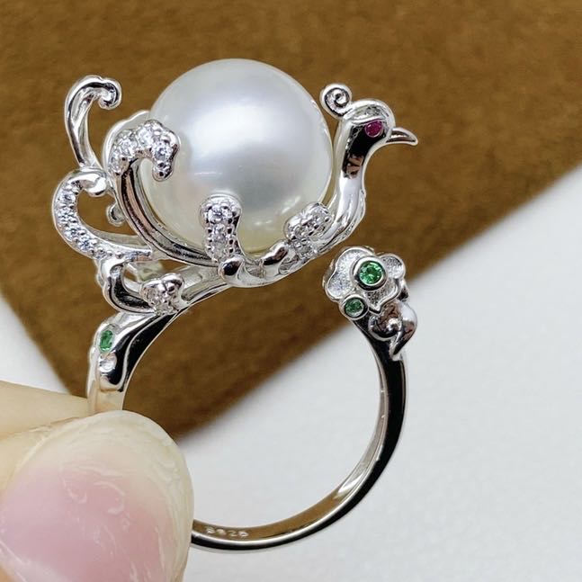 Ring Setting (For ring | silver color )