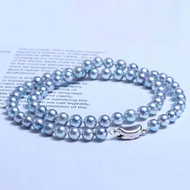[sea water pearl ]Japan Akoya( EDISON | 1 pcs / loose pearl |blue color    )