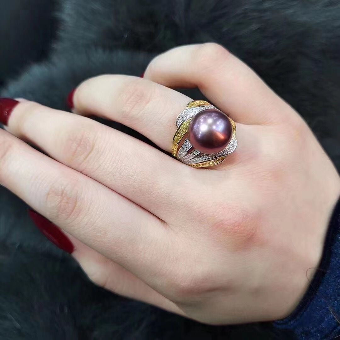 [27] RING SETTING S925 ( Pearl Size 11mm - 14mm )