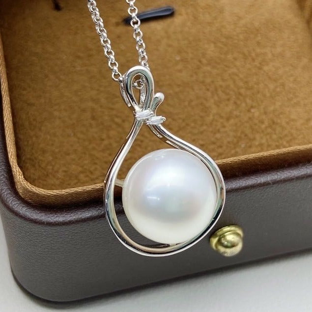 【19】 S 925 Pendant ( Pearl Size :12 mm  )
