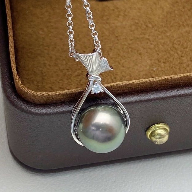 【21】 S 925 Pendant ( Pearl Size :11 mm  )