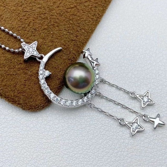 【22】 S 925 Pendant ( Pearl Size :9 mm  )