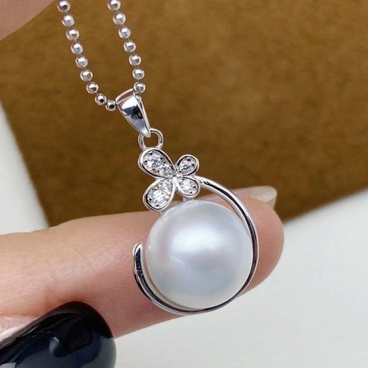 【23】 S 925 Pendant ( Pearl Size :9 mm  )