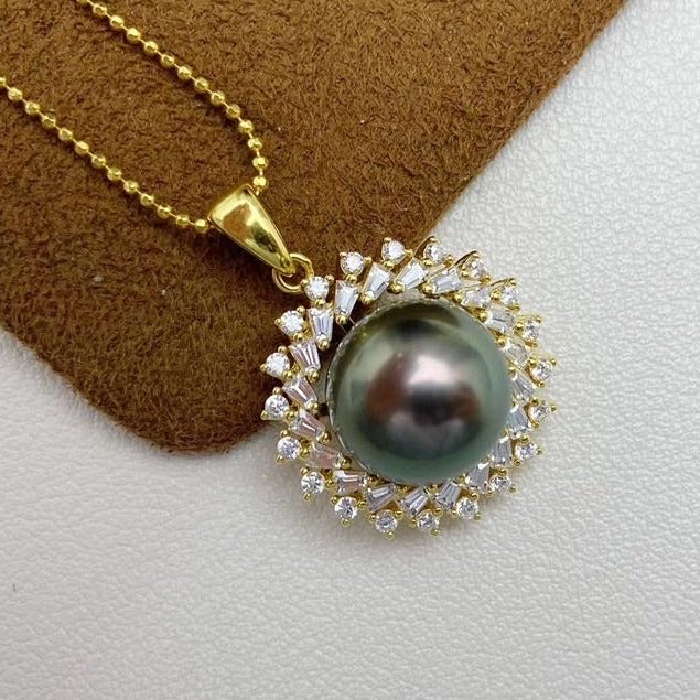 【26】 S 925 Pendant ( Pearl Size :11 mm  )