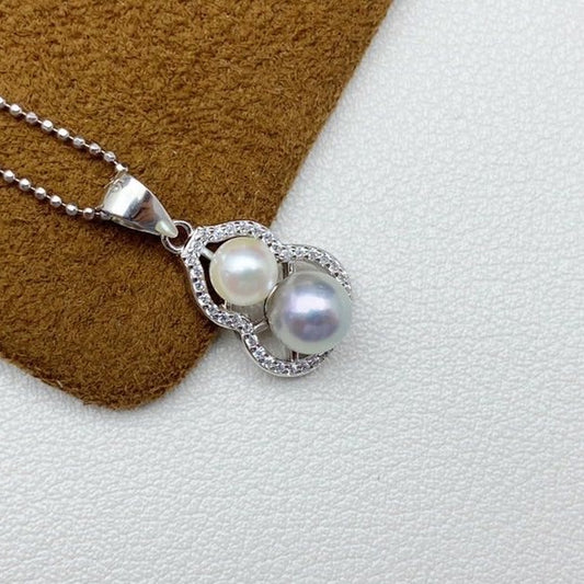 【28】 S 925 Pendant ( Pearl Size :7-8 mm  )