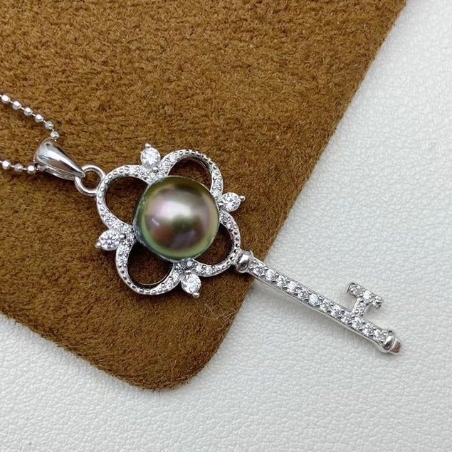 【29】 S 925 Pendant ( Pearl Size :9 mm  )