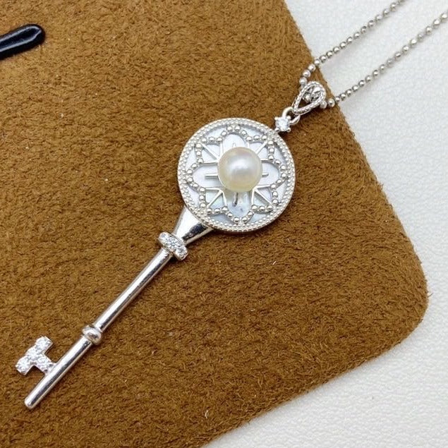 【36】 S 925 Pendant ( Pearl Size : 5 mm  )