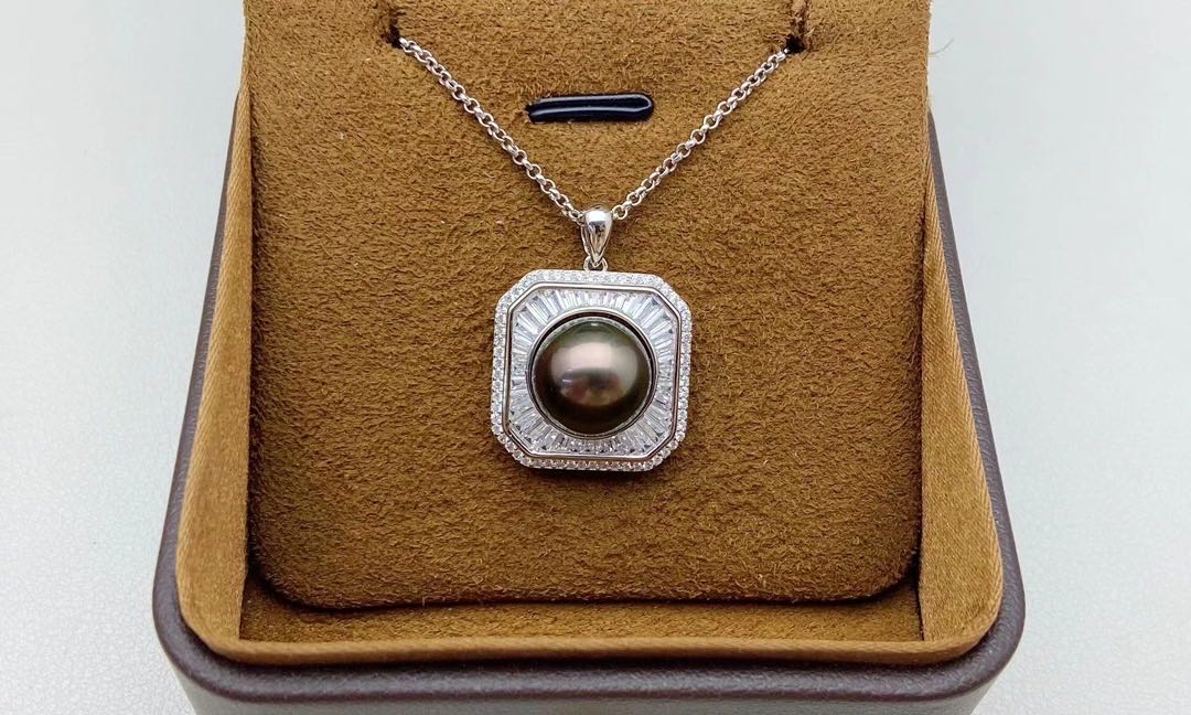 【37】 S 925 Pendant ( Pearl Size : 11 mm  )