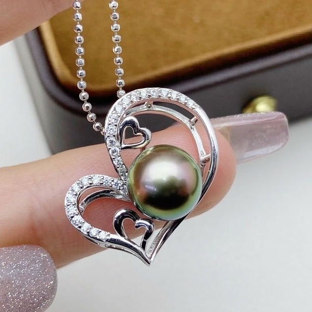 【40】 S 925 Pendant ( Pearl Size : 8 mm  )