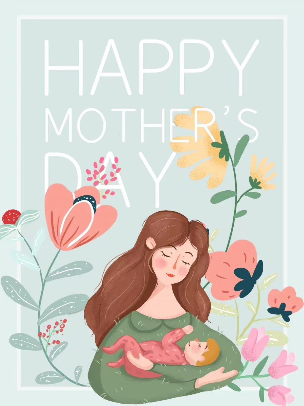 [ 5% off ]Happy mother's day combo (A mother 's love is boundless ,thank u mom!!! )