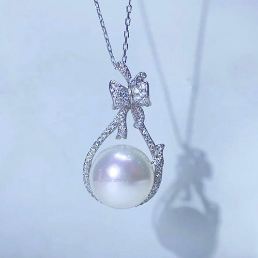 【08】 S 925 Pendant ( Pearl Size :12 mm  )