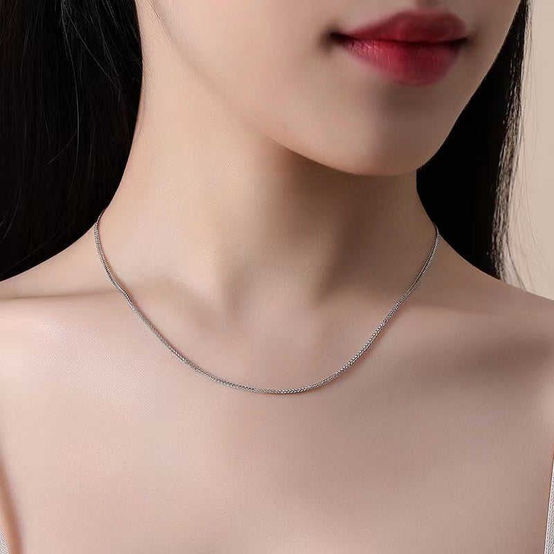 [ 02 ] S925 CHOPIN  UNIVERSAL CHAIN (45 CM )