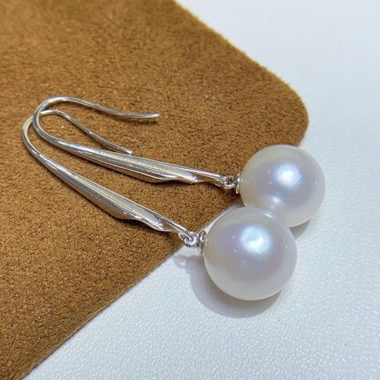 【03】S 925 Earring Set  ( Pearl Size :6- 14mm  )