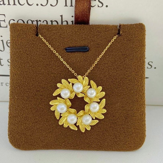 【02】S 925 Pendant ( Pearl Size :5-6mm  )