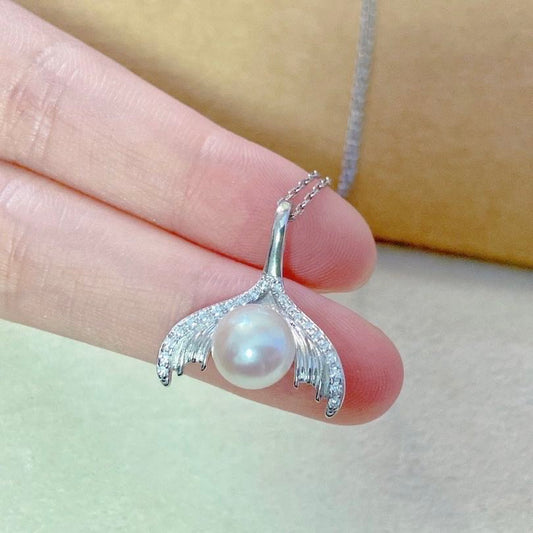 【04】 S 925 Pendant ( Pearl Size :8-9mm  )