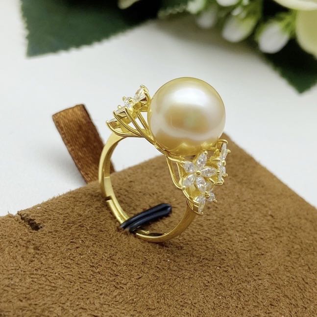 Ring Setting (For ring | gold color  )
