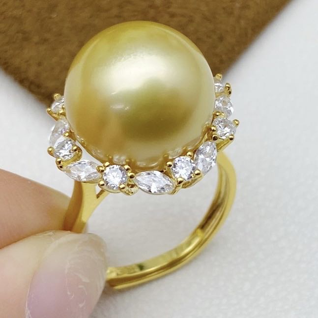 Ring Setting (For ring | gold color  )
