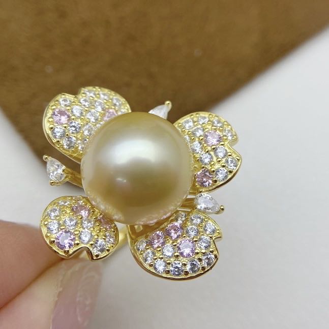 Ring Setting (For ring | gold color  )